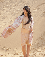 MIRHA CASHMERE SILK - PINK SUNSET