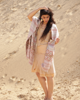 MIRHA CASHMERE SILK - PINK SUNSET