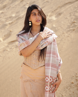 MIRHA CASHMERE SILK - PINK SUNSET