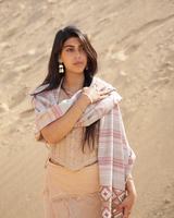 MIRHA CASHMERE SILK - PINK SUNSET