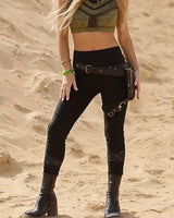 DUNE TREKKER LEGGINGS - BLACK