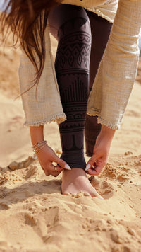 ANANDA LEGGINGS - CHOCOLATE