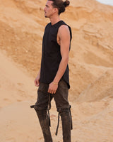 AELIX BAMBOO TANK TOP - BLACK