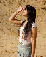 MOMENTUM BAMBOO T-SHIRT - WHITE