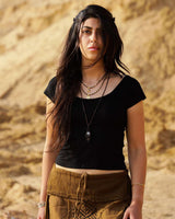 MOMENTUM BAMBOO T-SHIRT - BLACK