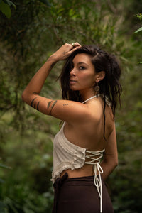 KAHILI TOP - CREAM