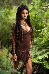 ROBE STEAMPUNK - MARRON
