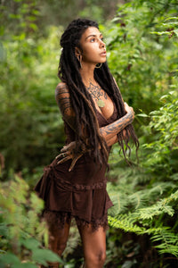 ROBE STEAMPUNK - MARRON