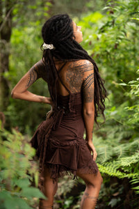 ROBE STEAMPUNK - MARRON