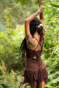 ROBE STEAMPUNK - MARRON