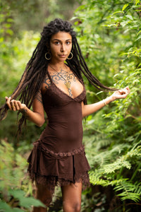 ROBE STEAMPUNK - MARRON