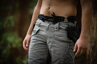 Ceinture de poche en coton végétalien pour hommes - Cadeau gratuit