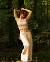 ENLIGHTENED FLARE PANTS - CREAM