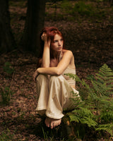 ENLIGHTENED FLARE PANTS - CREAM