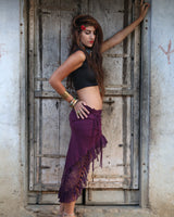 GYPSY CROPPED TOP - BLACK