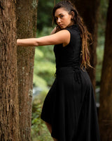 ENCHANTED EARTH VEST - BLACK