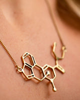 HOFFMAN MOLECULE PENDANT - BRASS