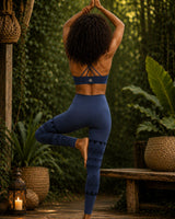 ANANDA LEGGINGS - BLUE
