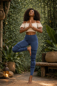 LEGGING ANANDA - BLEU