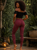 ANANDA LEGGINGS - MAROON