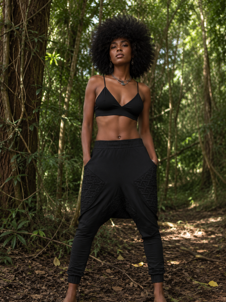 MOMENTO GEOMETRIC PANTS