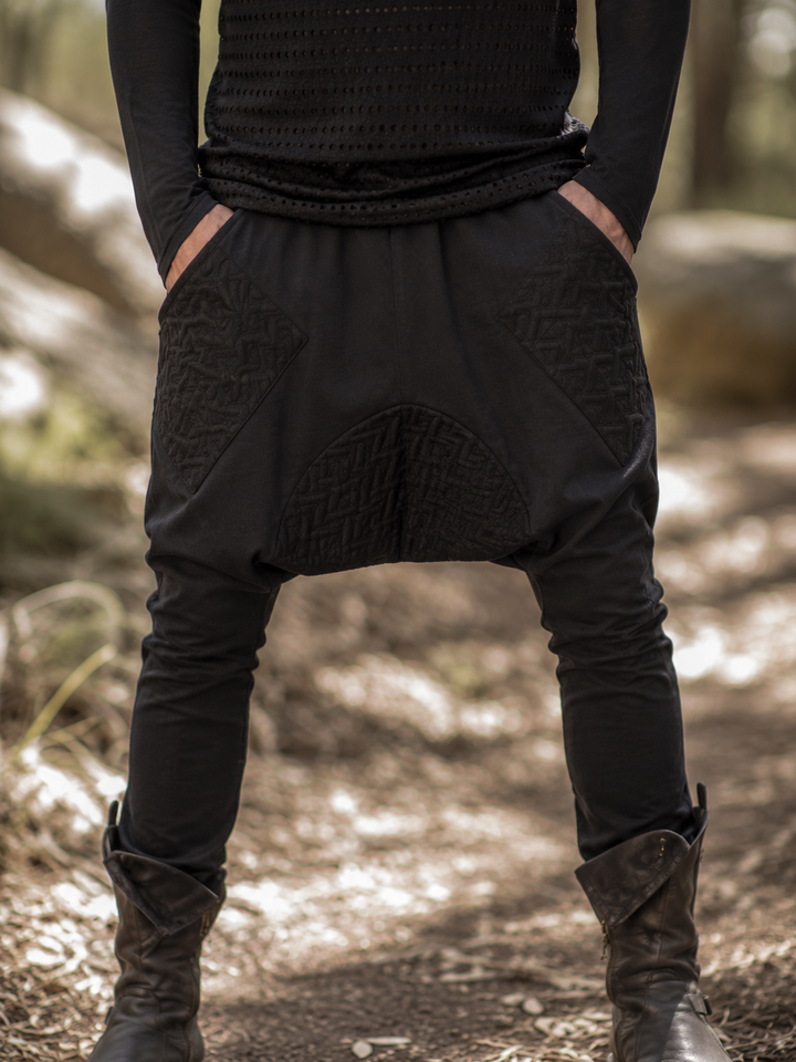MOMENTO GEOMETRIC PANTS - MAN
