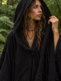 NOMADIC PONCHO - BLACK