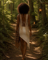 BAMBOO SOLSTICE SKIRT - CREAM