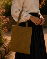 BAROQUE EARTH SILK BAG