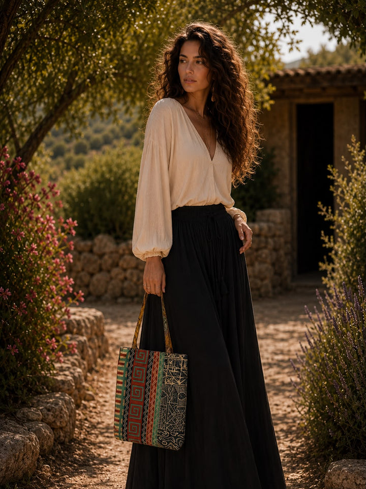MOSAIC SILK BAG