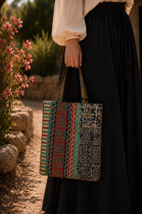 SAC DE SOIE MOSAÏQUE