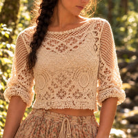 AYLA CROCHET TOP