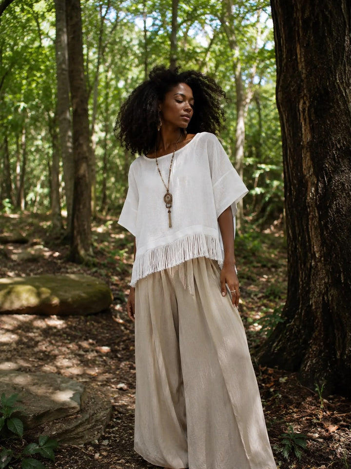 SOLARA FRINGE TOP