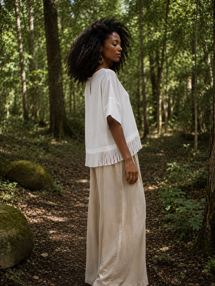 SOLARA FRINGE TOP