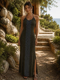 HAND-EMBROIDERED TRIBAL DRESS - GREEN