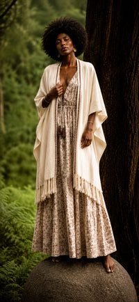 KIMONO EFFILOCHÉ ETHNIQUE