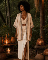 RUMI KIMONO - CREAM