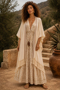KIMONO EFFILOCHÉ ETHNIQUE