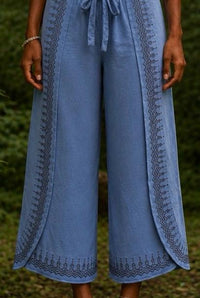 PANTALON MOANA - BLEU