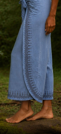 PANTALON MOANA - BLEU