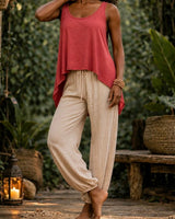 FREE FLOW TOP - FLAMINGO PINK