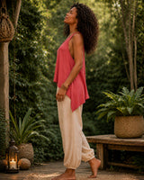 FREE FLOW TOP - FLAMINGO PINK