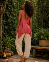 FREE FLOW TOP - FLAMINGO PINK