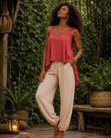 FREE FLOW TOP - FLAMINGO PINK