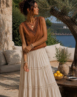 FLORENTINE TOP - LIGHT RUST