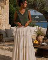 FLORENTINE TOP - GREEN