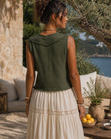 FLORENTINE TOP - GREEN