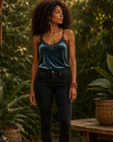AMBIENCE VELVET TANK TOP