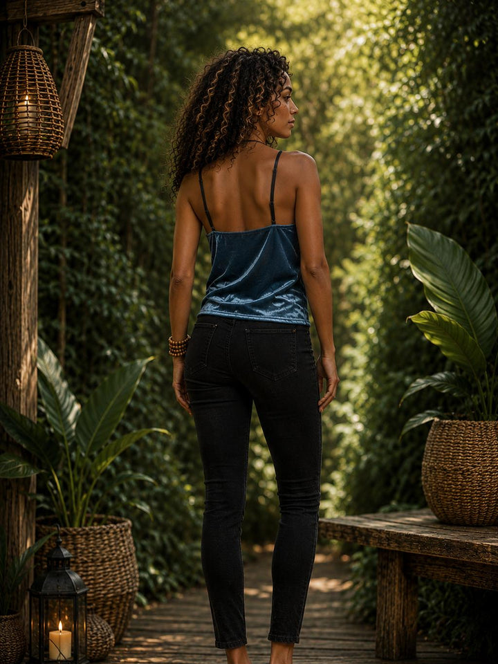 AMBIENCE VELVET TANK TOP