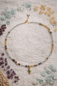 COLLIER PIERRE PRÉCIEUSE MYSTIQUE